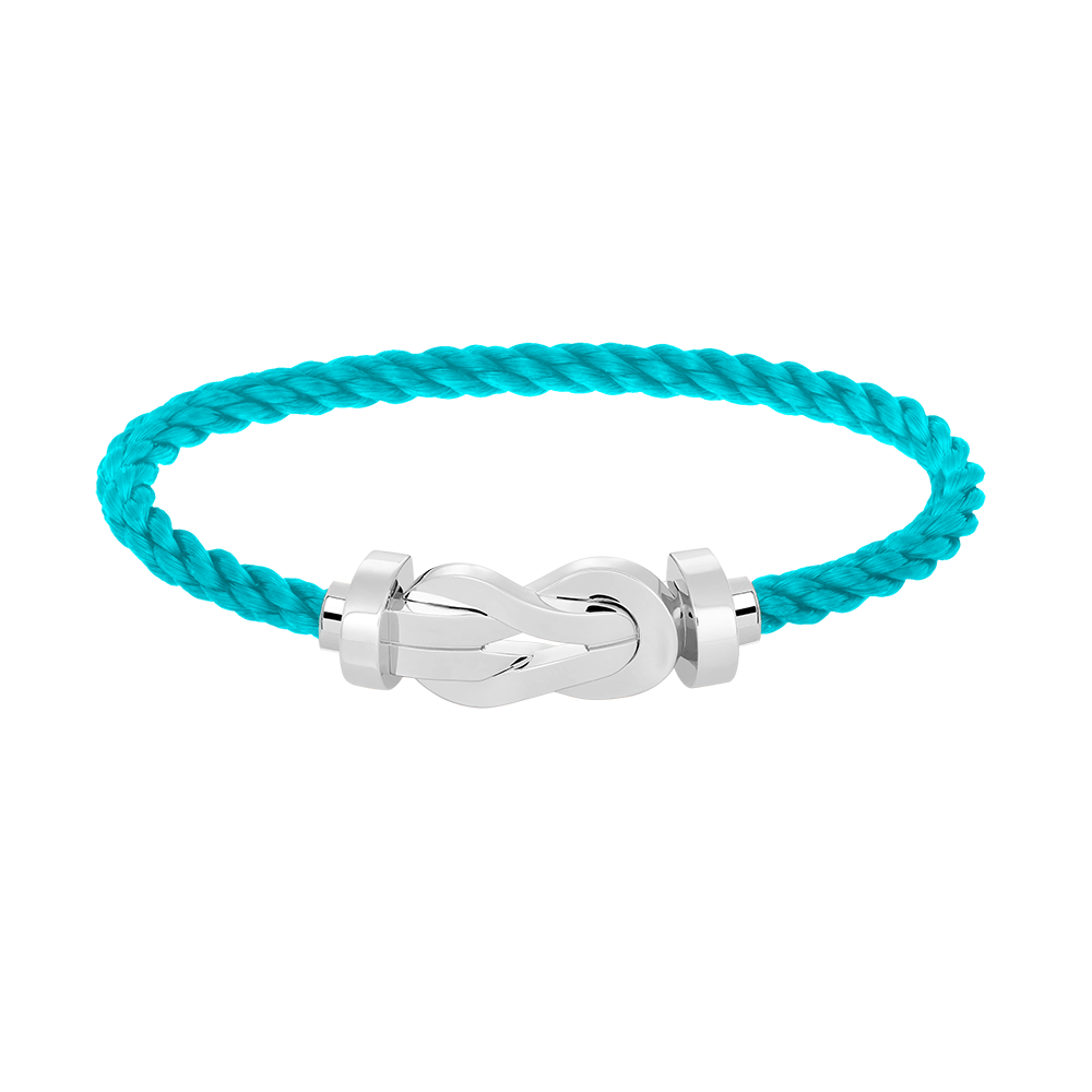Jewelicorn Chance große 8-stellige Schnalle ohne Diamanten, Armband Silber