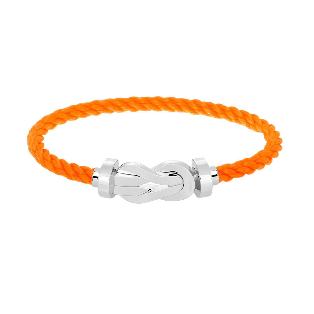 Jewelicorn Chance große 8-stellige Schnalle ohne Diamanten, Armband Silber