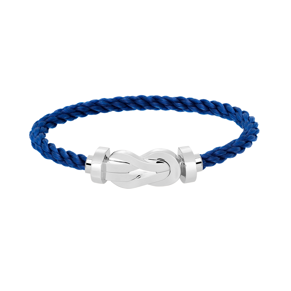 Jewelicorn Chance große 8-stellige Schnalle ohne Diamanten, Armband Silber