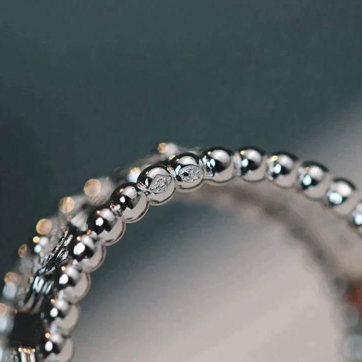 Jewelicorn Kleeblatt-Kaleidoskopring 10 mm