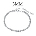 [Tonmkive Jewelry]Ornate  Sparkling Round Cut Daily Bracelet