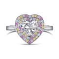 [Tonmkive Jewelry]Delicate Ebullient Heart Shape Wedding Ring