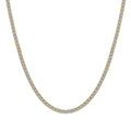 [Tonmkive Jewelry]Delicate Round Shape Tennis Necklace