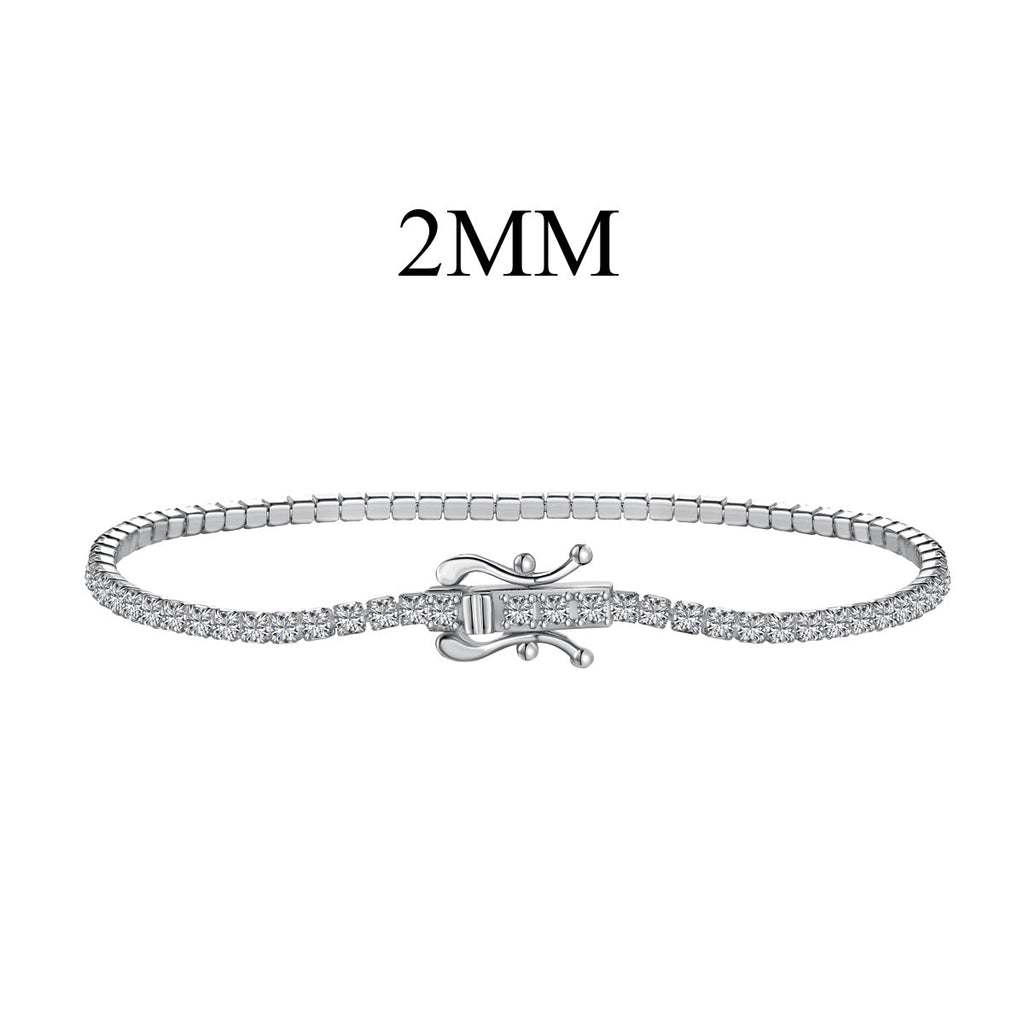 [Tonmkive Jewelry]Radiant Colorful Round Cut Party Bracelet