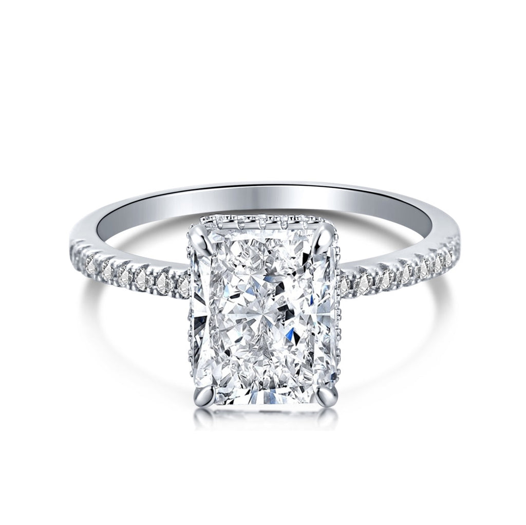 [Tonmkive Jewelry]4.0 Carat Luxurious Engagement Ring