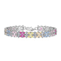 [Tonmkive Jewelry]Delicate Colorful Multi Cut Party Bracelet