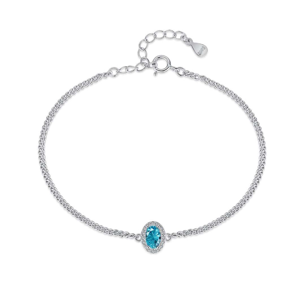 [Tonmkive Jewelry]Exquisite Oval Shape Bracelet