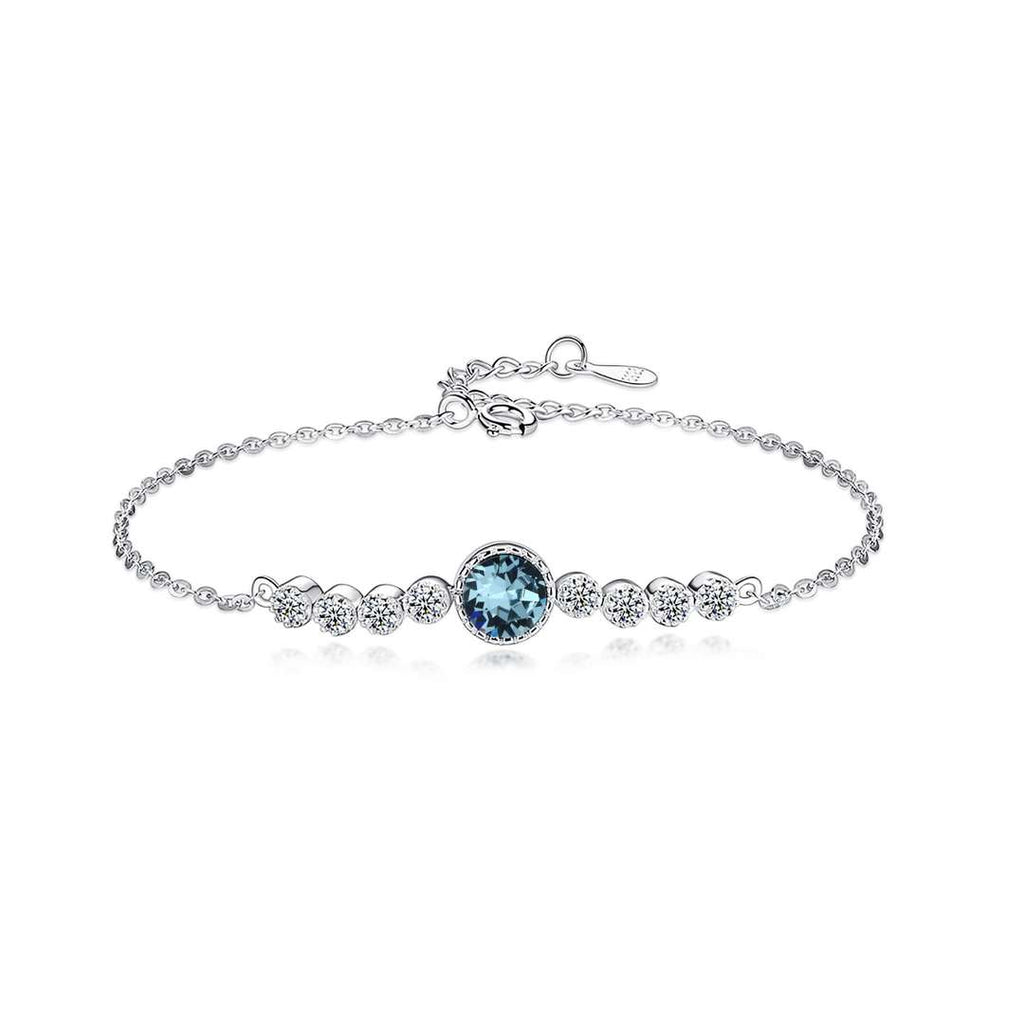 [Tonmkive Jewelry]Luxurious Heart Of The Ocean Bracelet