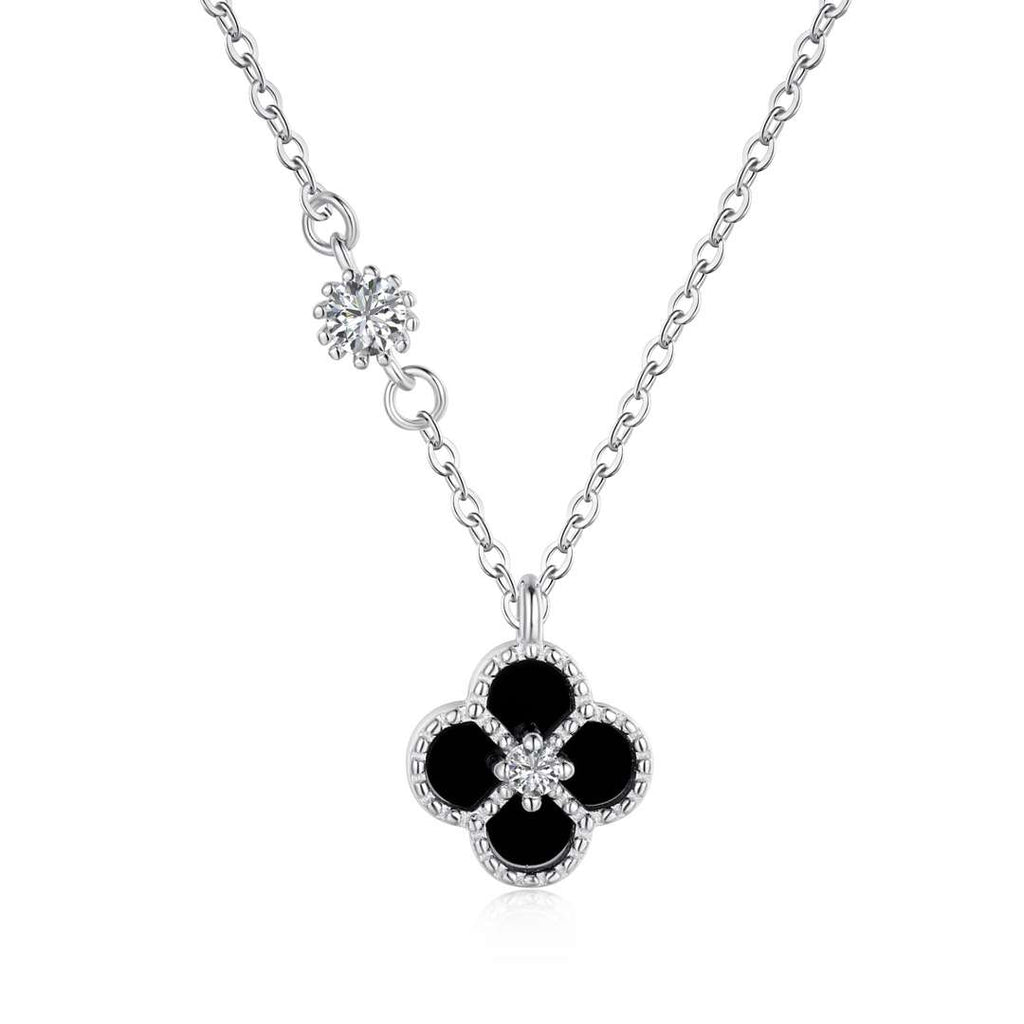 [Tonmkive Jewelry]Delicate Flower Shape Necklace