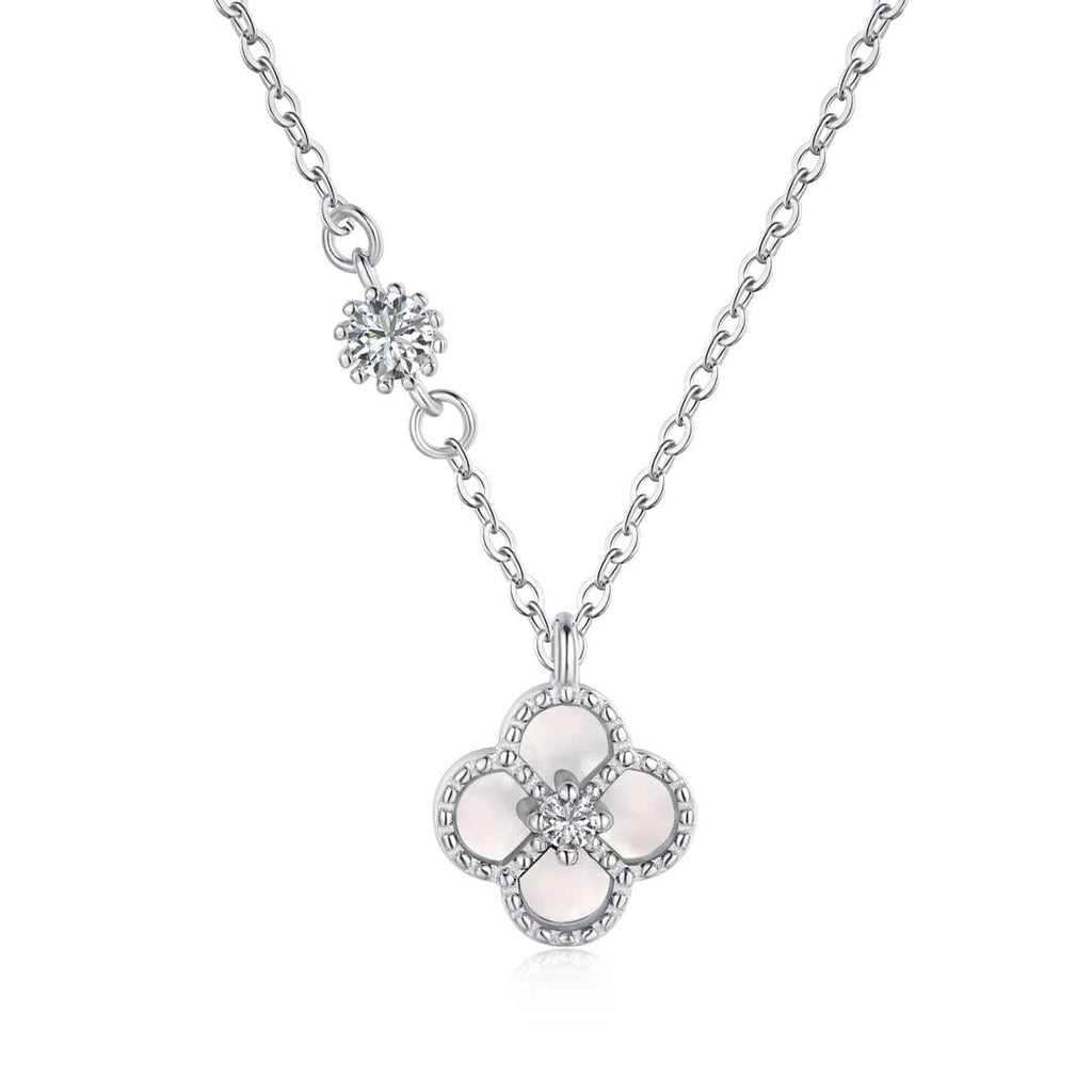 [Tonmkive Jewelry]Delicate Flower Shape Necklace