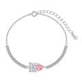 [Tonmkive Jewelry]Dazzling Unique Multi Shape Lover Bracelet
