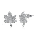 [Tonmkive Jewelry]Exquisite Maple Leaf Design Earrings