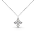 [Tonmkive Jewelry]Four-Leaf Clover And Eight-Pointed Star Necklace