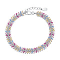 [Tonmkive Jewelry]Dainty Radiant Emerald Cut Daily Bracelet