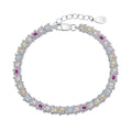 [Tonmkive Jewelry]Delicate Colorful Multi Cut Daily Bracelet