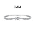 [Tonmkive Jewelry]Dazzling Exquisite Round Cut Daily Bracelet
