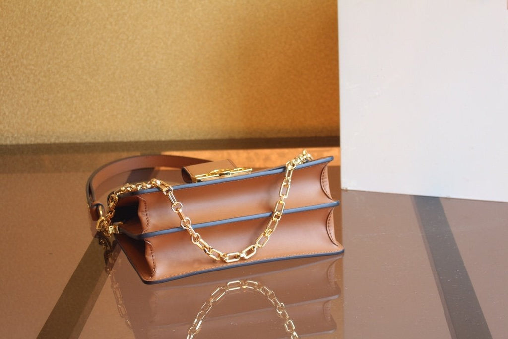 LV DAUPHINE MM 25 MONOGRAM LEINWAND