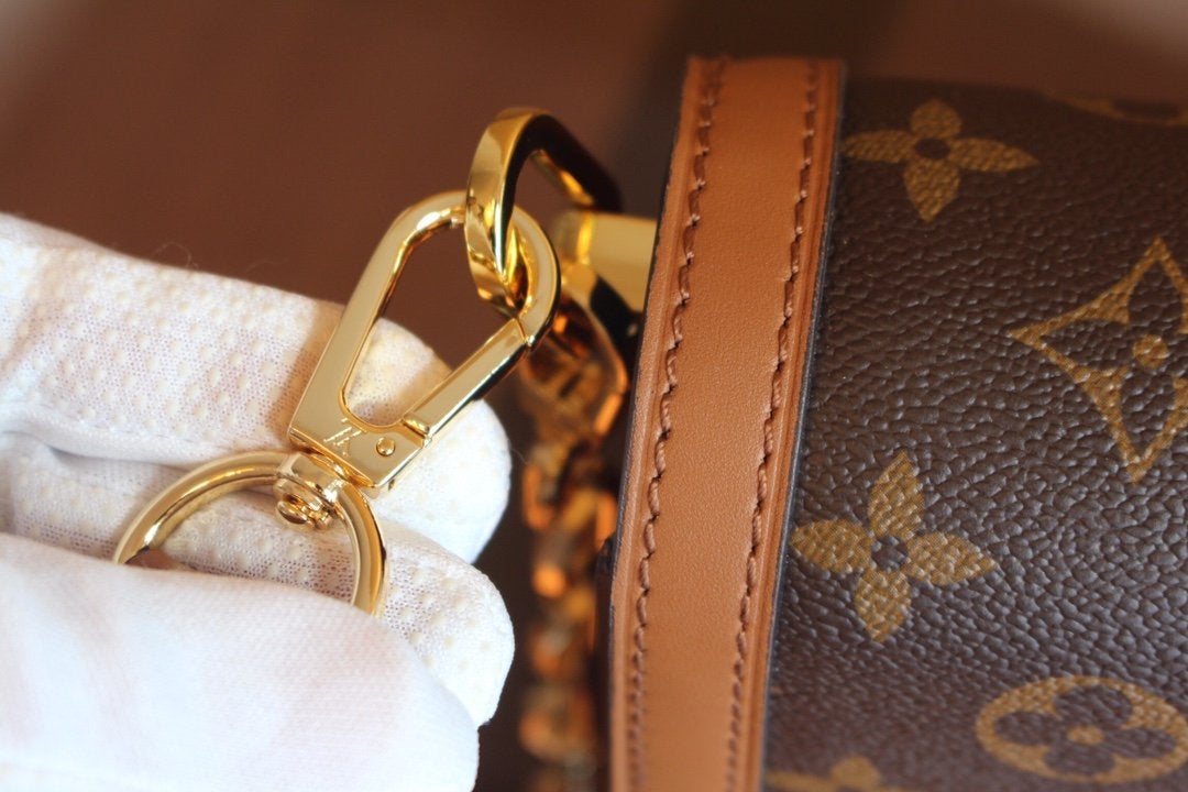 LV DAUPHINE MM 25 MONOGRAM LEINWAND