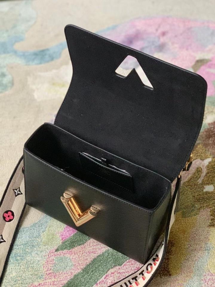 TWIST MM 23 SCHWARZES EPI-GENARBIGES RINDLEDER