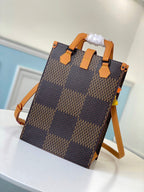 MINI TOTE 25 GIANT DAMIER EBENE