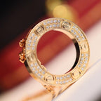 ®Jewelicorn®ラブネックレス 調節可能 ローズゴールド