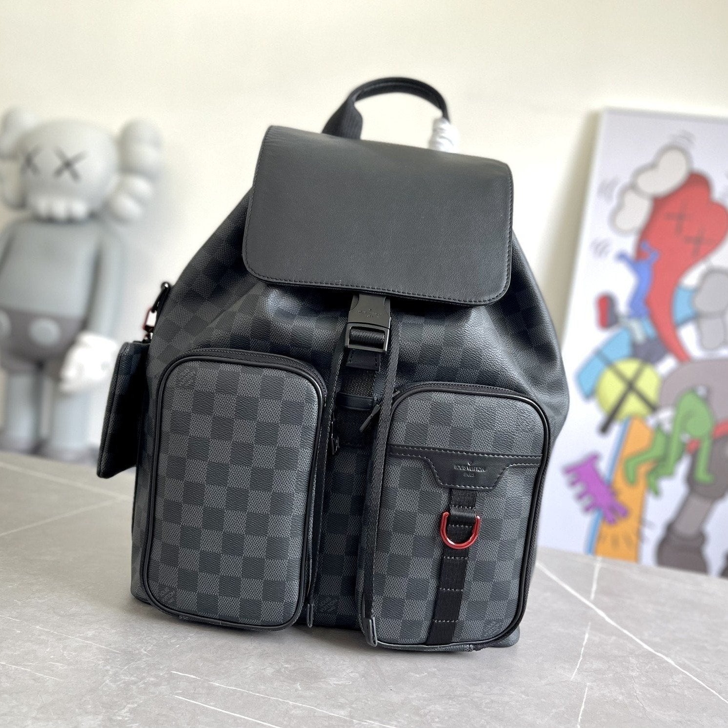 ULTILITI RUCKSACK DAMIER CANVAS
