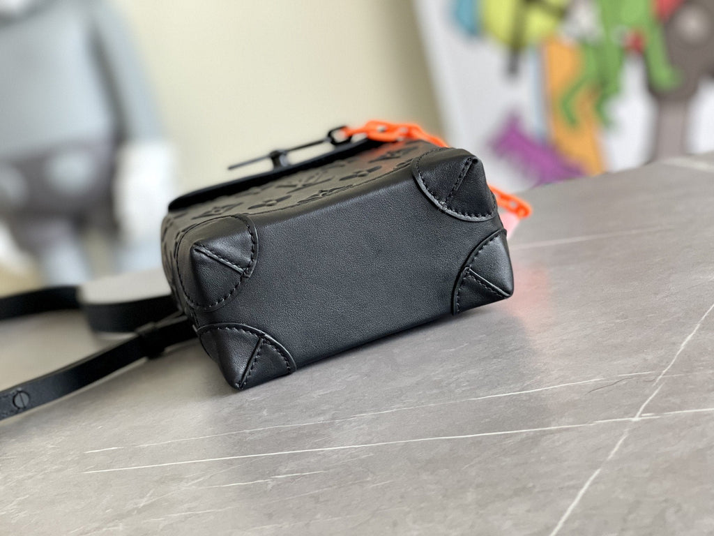 STEAMER XS 15CM SCHWARZES RINDLEDER