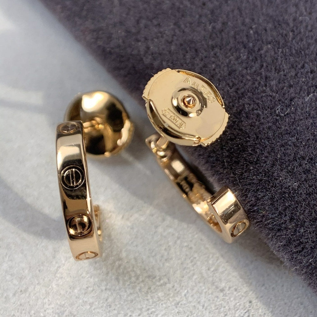 ®Jewelicorn® ラブイヤリング 2.65mm ピンクゴールド