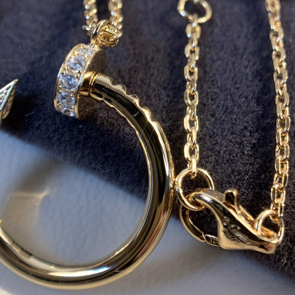 Jewelicorn Juste Halskette, Roségold 