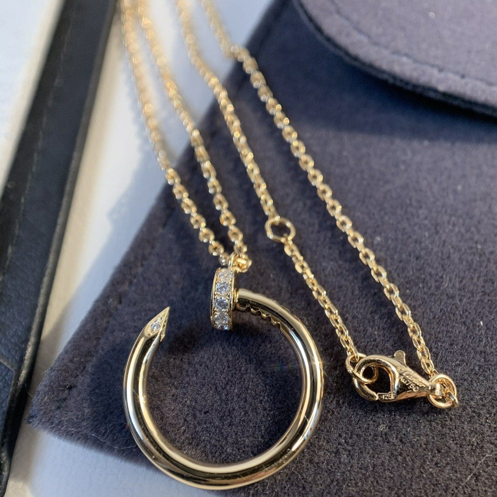 Jewelicorn Juste Halskette, Roségold 