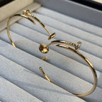 Jewelicorn Juste Ohrringe, Gold, Diamanten, 1,8 mm 