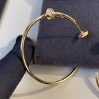 Jewelicorn Juste Ohrringe, Gold, Diamanten, 1,8 mm 