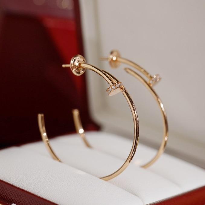 Jewelicorn Juste Ohrringe mit Diamanten, 1,8 mm 