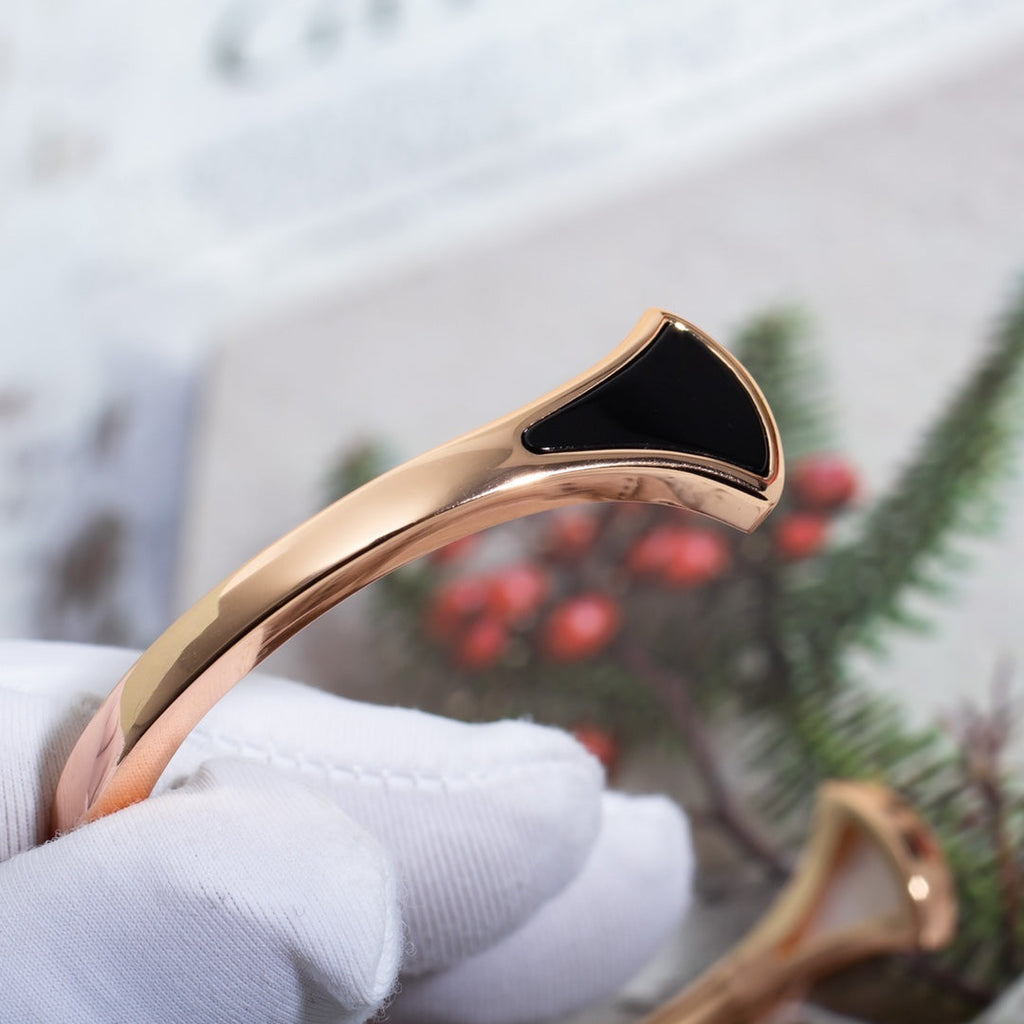 ®Jewelicorn®ドリームブレスレット オープン ピンクゴールド MOP