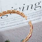 ¡®Jewelicorn¡¯SERPENTI BRACELET PINK GOLD RUBELLITE