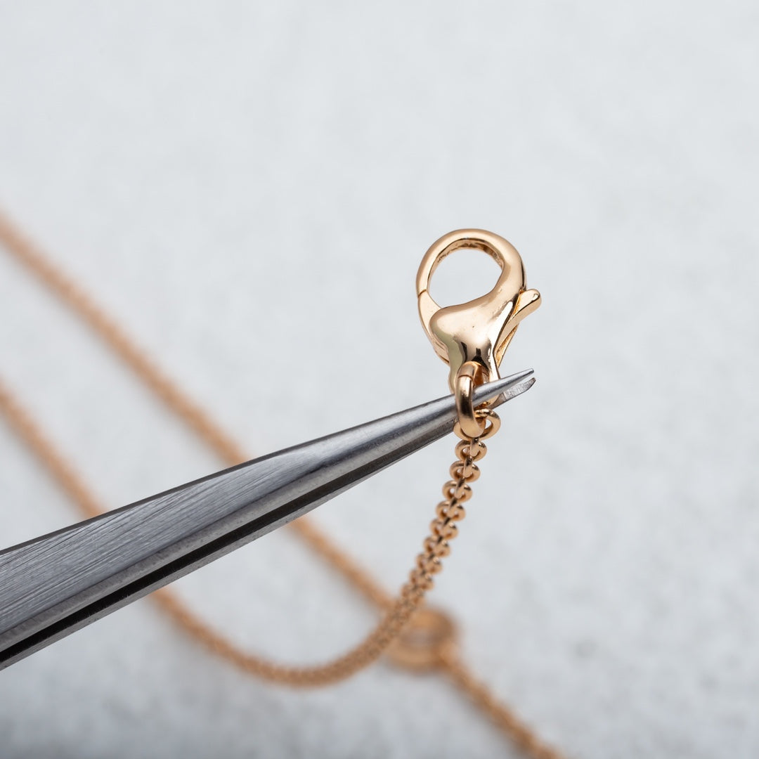 Jewelicorn Parentesi Halskette, Roségold