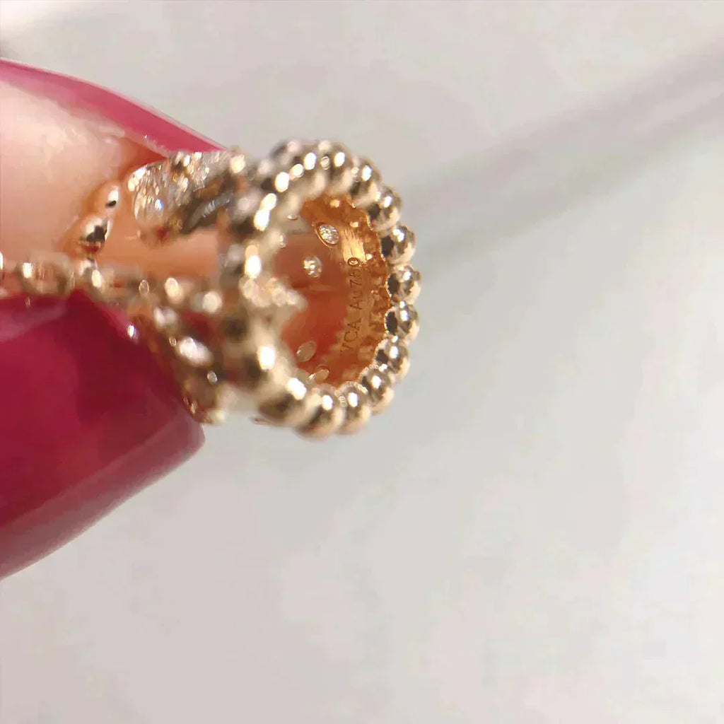 Jewelicorn Perlee Anhängerkette Gold / Roségold