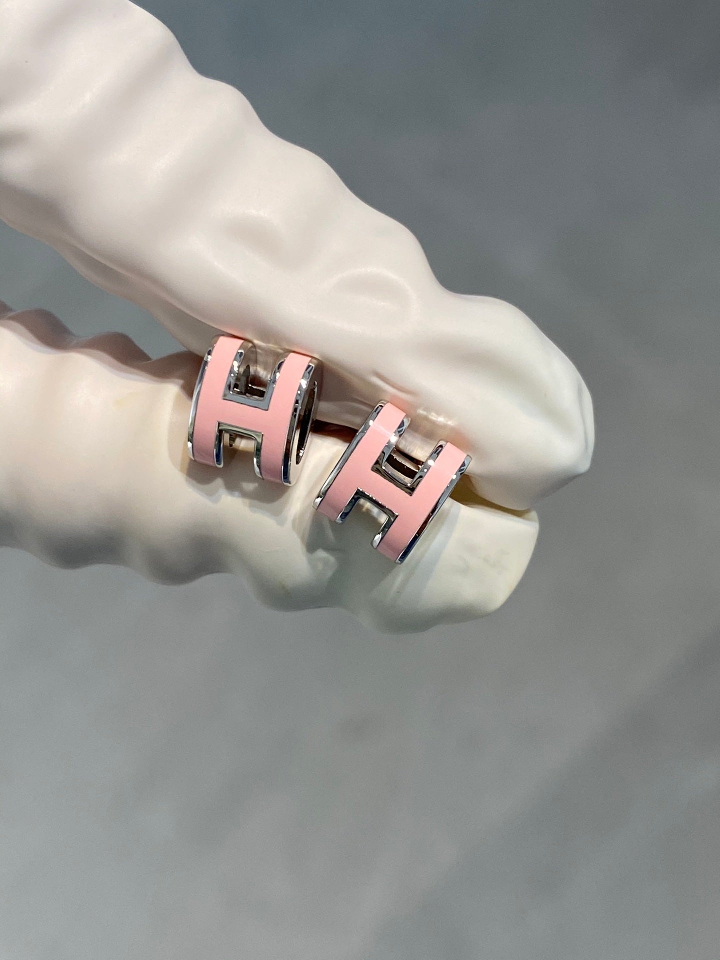 Jewelicorn MINI POP H SILBERNE OHRRINGE ROSA