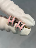 Jewelicorn MINI POP H SILBERNE OHRRINGE ROSA