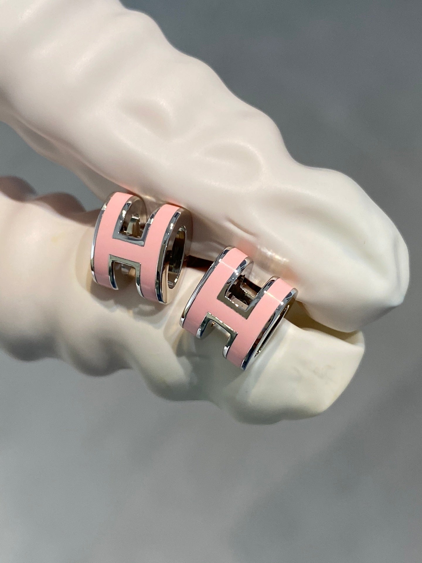 Jewelicorn MINI POP H SILBERNE OHRRINGE ROSA