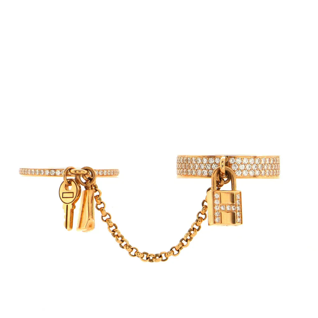 Jewelicorn H&amp;M Kelly Clochtet Doppelring mit Diamanten