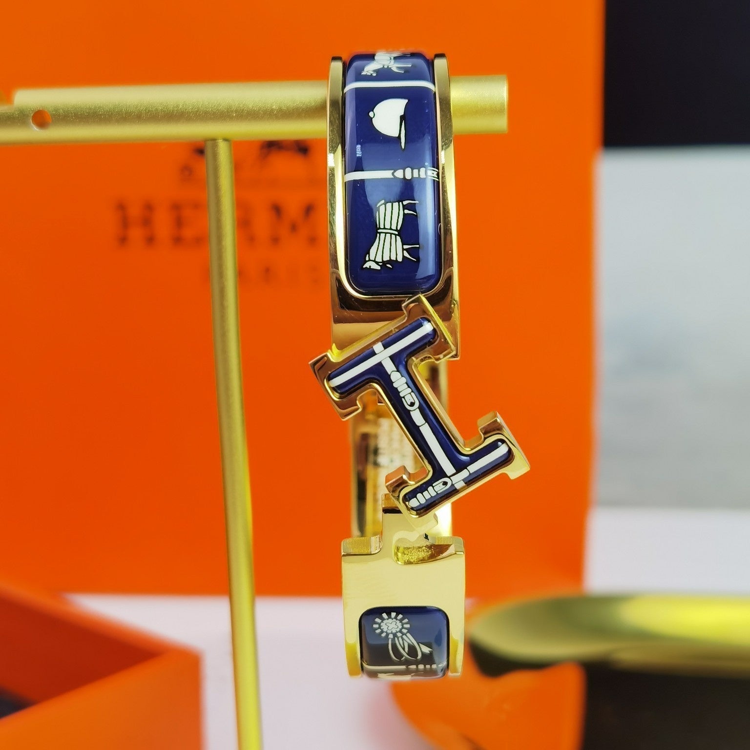 Jewelicorn H COUVERTURES Dunkelblaues Armband