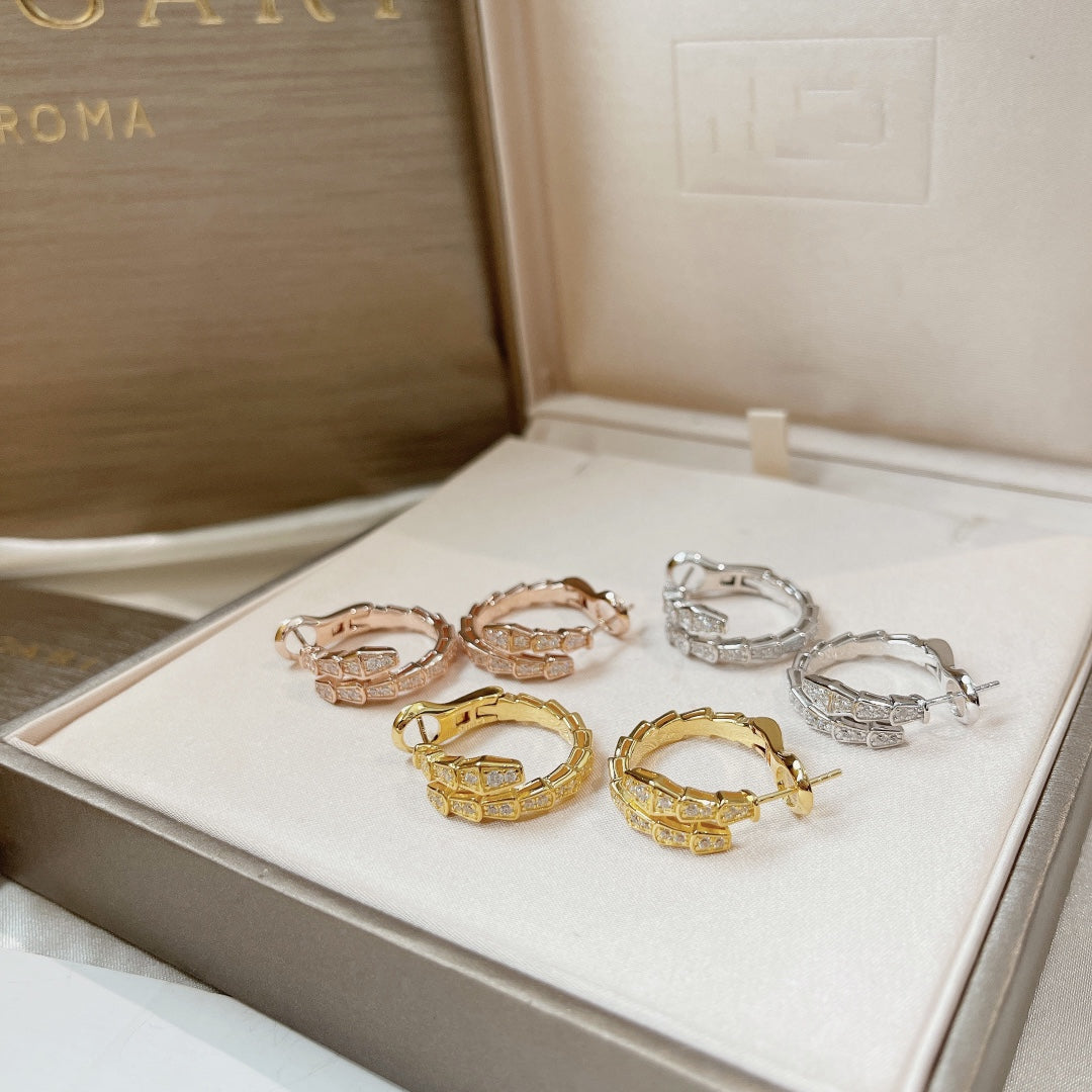 ®ジュエリコーン®セルペンティイヤリング ダイヤモンド