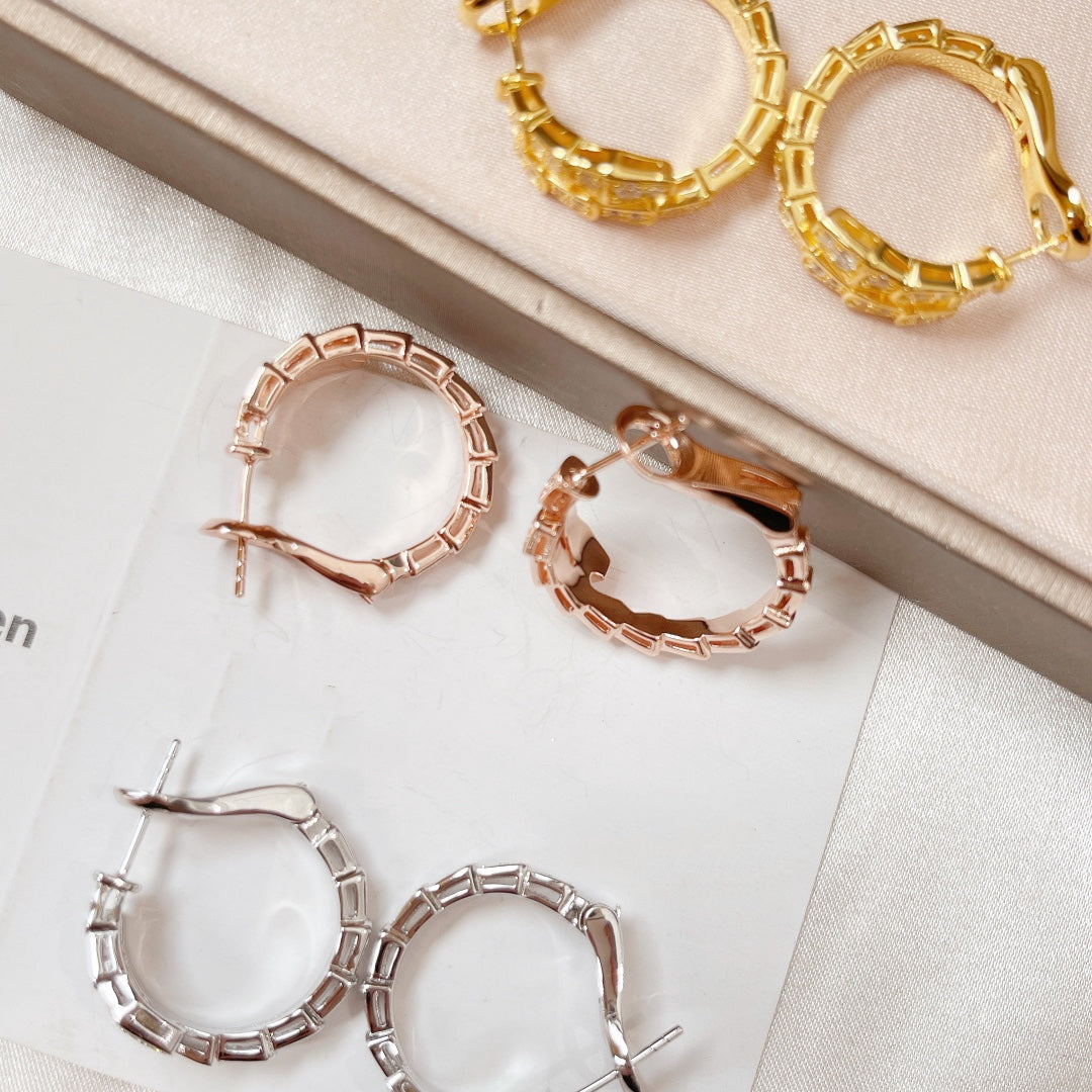 ¡®Jewelicorn¡¯SERPENTI OHRRINGE DIAMANT