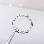 ®Jewelicorn™ SERPENTI RING SILBER DIAMANT SCHWARZER MOP 3MM