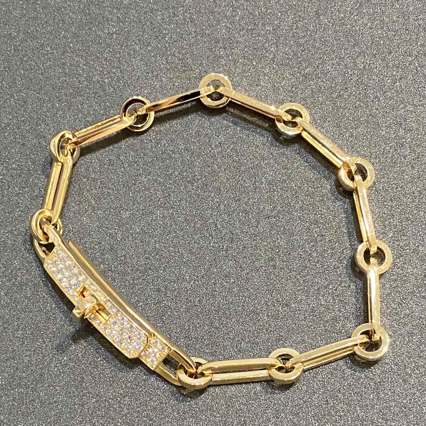 ¡®Jewelicorn¡¯チェーンブレスレット スモールモデル ダイヤモンド