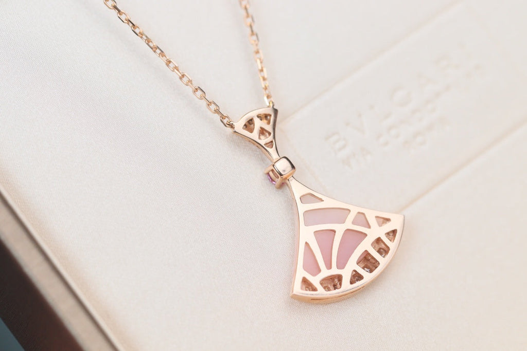 ¡®Jewelicorn¡¯DREAM NECKLACE PINK MOP DIAMOND