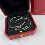 Jewelicorn Juste Ohrringe, Volldiamanten, 1,8 mm