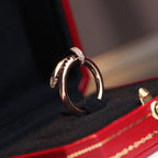 ¡®Jewelicorn¡¯JUSTE RING 2.65MM PINK GOLD DIAMOND