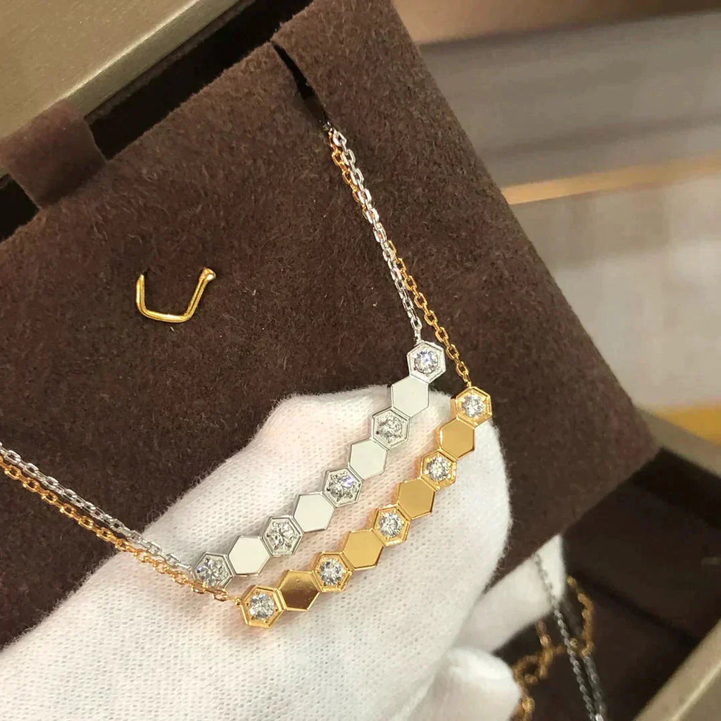 Jewelicorn BIENENLIEBESKETTE MIT DIAMANT